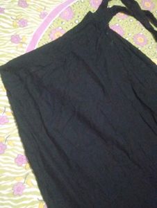 Black Wrap Around Skirt