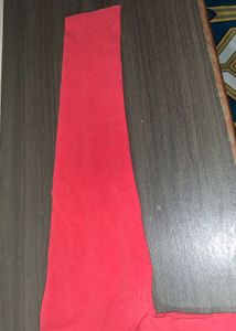 Red Long Sleeve Top
