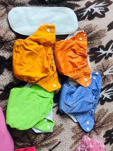 Reusable Cloth Diaper Bundle