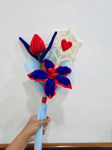 Handmade Pipe Cleaner Flower Bouquet