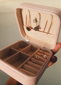 Pink Jewelry Organizer Box