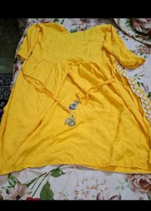 Yellow Kurta Set
