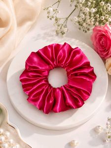 Satin Scrunchie Set - Pack of 6