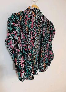 Multicolor Black  Co-ord Set