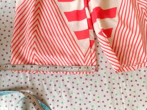 White &amp; Red Striped Pants for baby girl