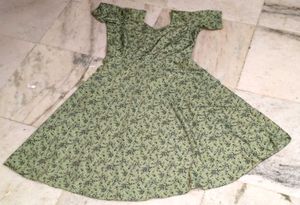 Stitched Anarkali Dress