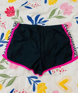 Stylish Black Athletic Shorts