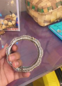 Exquisite CZ Bangle Bracelet