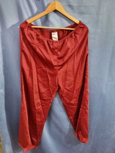 H&amp;M Hot Red Lace Cami Top with pants