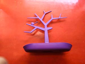 Purple Tree Jewelry Organizer Stand