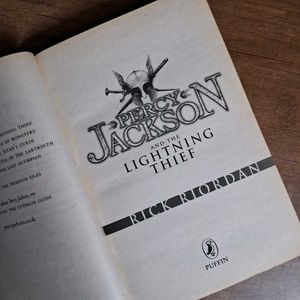 Percy Jackson&amp;The Lightning Thief by Rick Riordan