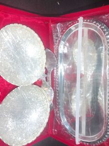 silver plated gift set