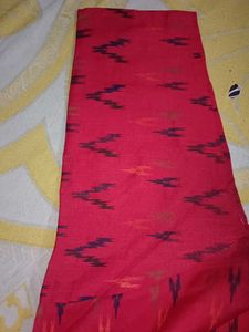 Red Printed Kurta