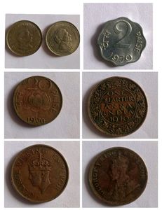 10 Combo Old Rare India 1919, 1970, 1948....