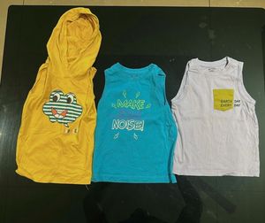 Boys' Graphic Tank Tops (Set of 3)