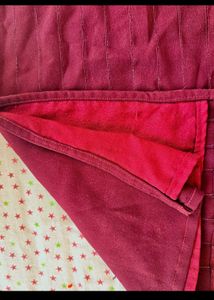 Maroon Kurta with Sequins Embellishment