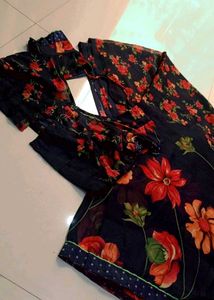 Beautiful Floral Saree