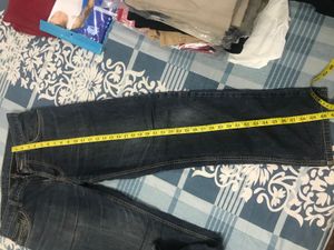 Classic Dark Wash Denim Jeans