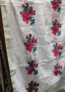 Embroidered Floral Dupatta