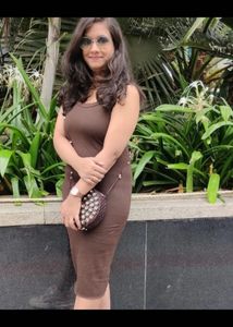 Brown h&amp;m Bodycon Midi Dress
