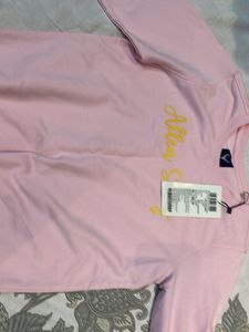 Pink Allen Solly Graphic T-Shirt
