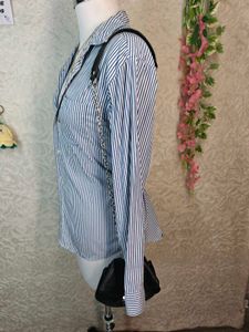 Uniqlo Classic Striped Button-Up Shir