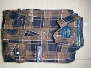 Stylish Boys Plaid Shirt
