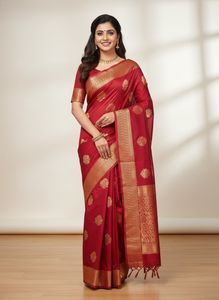 Cotton Silk Zari Border New With Tag