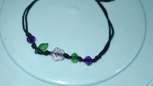 Cute Beaded Bracelet with Charms