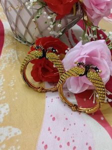 Exquisite Peacock Design Bangles