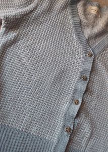 Chic Waffle Knit Cardigan