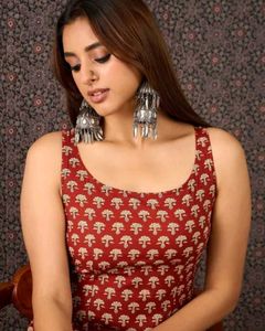Designer Indian backless kurti