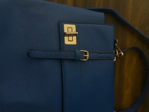 Elegant Blue Handbag