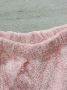 Cozy Pink Fluffy Pajama Pants