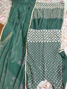 Kurti With Skirt &amp; Dupatta