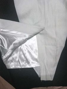 Strapless Black &amp; White Dress