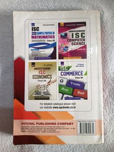 New ISC Accountancy Book-Class 12th