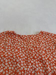 MANGO brand Floral Print to