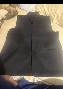 Stylish Black Nehru Jacket - Versatile &amp; Classic