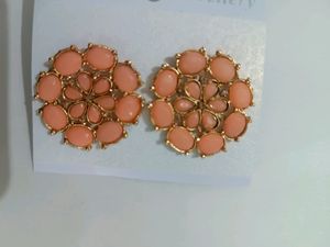 Earrings 3 Pair Of Tops Combo