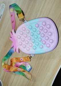 Cute Pineapple Pop-It Bag