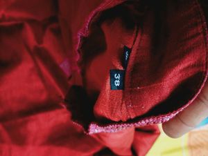 Elegant Red Kurta