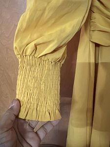 Unique Color Block Twist Dress