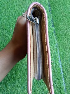 Pink Colour Beautiful Wallet
