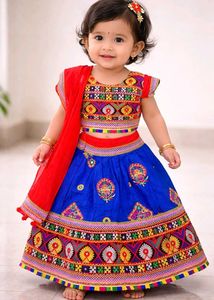 Vibrant Embroidered Lehenga Choli Set