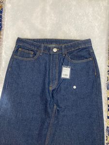 Branded Straight Fit Denim