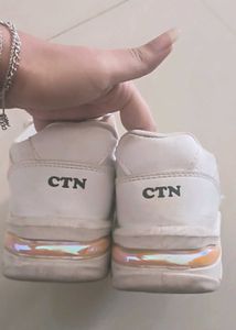 White Chunky Sneakers