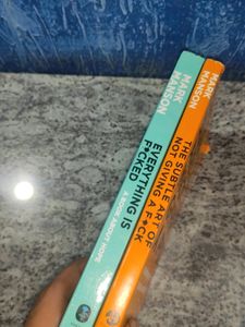 Subtle Art And Everything Is Fck By Mark Manson 2023 Bestseller