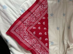 Red &amp; Black Paisley Bandanas (Set of 2)