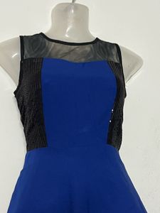 Pintresty Royal Blue Evening Dress